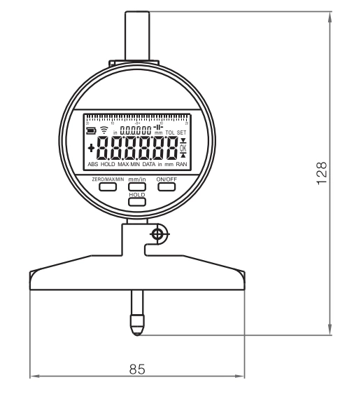 GS5329 0.001mm Digital depth indicator