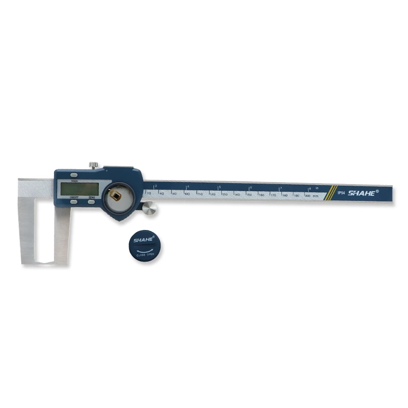 5121 Outside groove Digital caliper with flat point