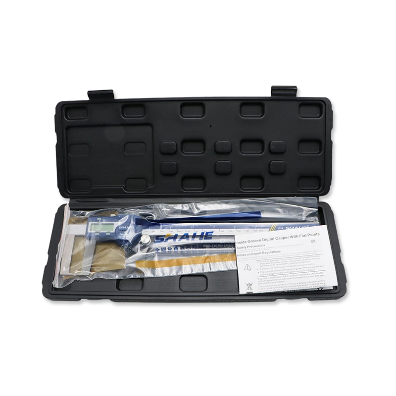 5121 Outside groove Digital caliper with flat point