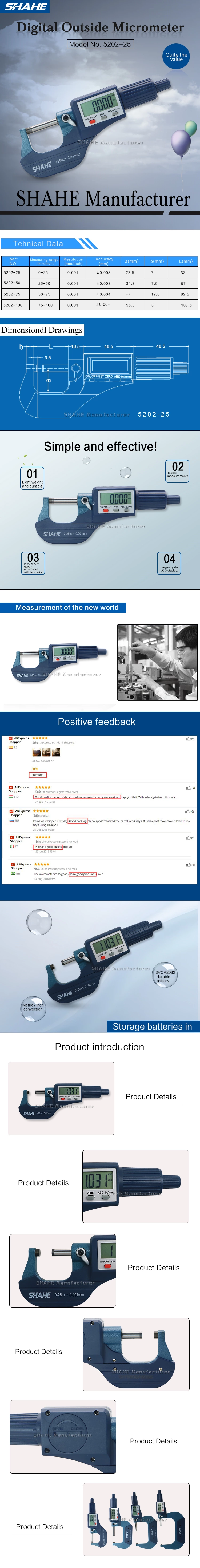 5202 Digital micrometer
