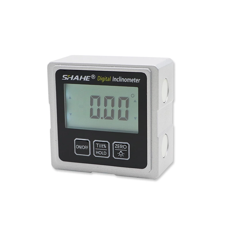 5339-90 Metal Digital inclinometer with three sides magnet