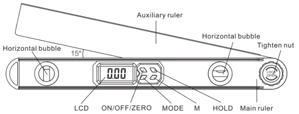 5425S Digital spirit level
