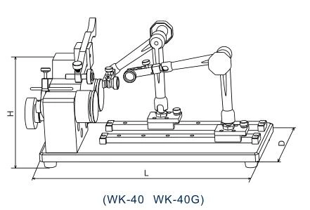 WK-40/WK-40G Concentricity Gauge
