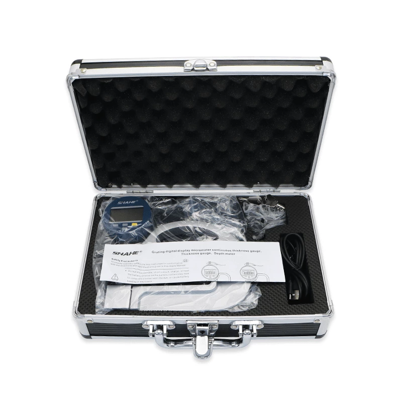 GS5335 Цифровой толщиномер 0,001 мм с роликовой вставкой