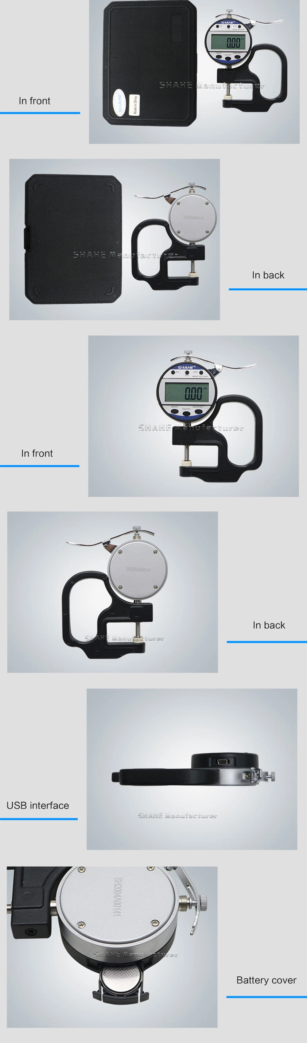 5317 0.01mm Digital thickness gauge
