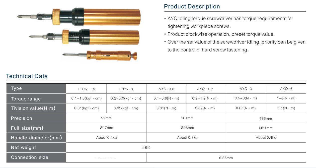 Драйвер крутящего момента AYQ