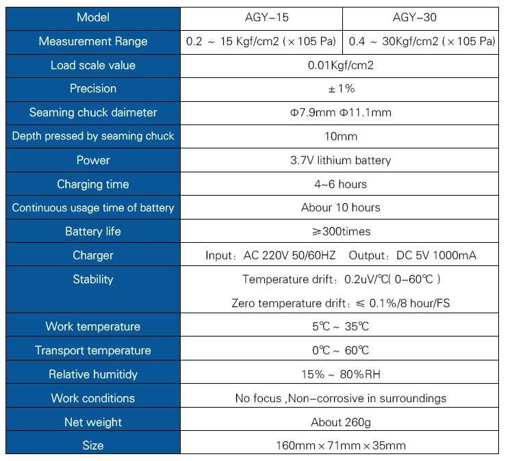 AGY-30 Цифровой тестер твердости фруктов
