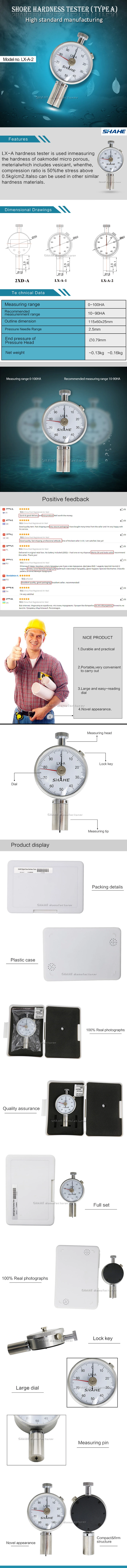 LX-A-2 Shore hardness tester