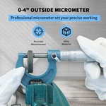 Набор из 4 наружных микрометров
