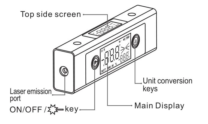 5342 Laser Protractor Digital Inclinometer