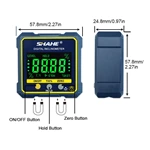 5315-90C Plastic Digital inclinometer with  one side magnet Type 1