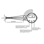Цифровой внутренний толщиномер