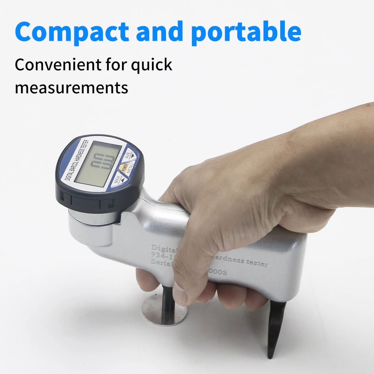 934-1S Digital Barcol Impressor Hardness Tester
