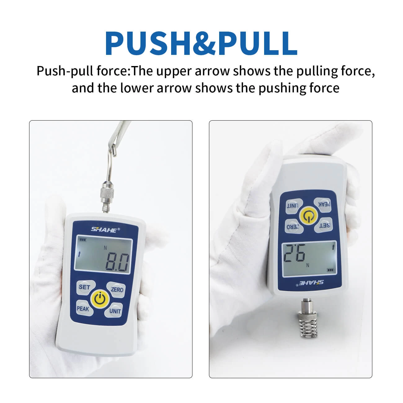 AMF Digital Push Pull Gauge