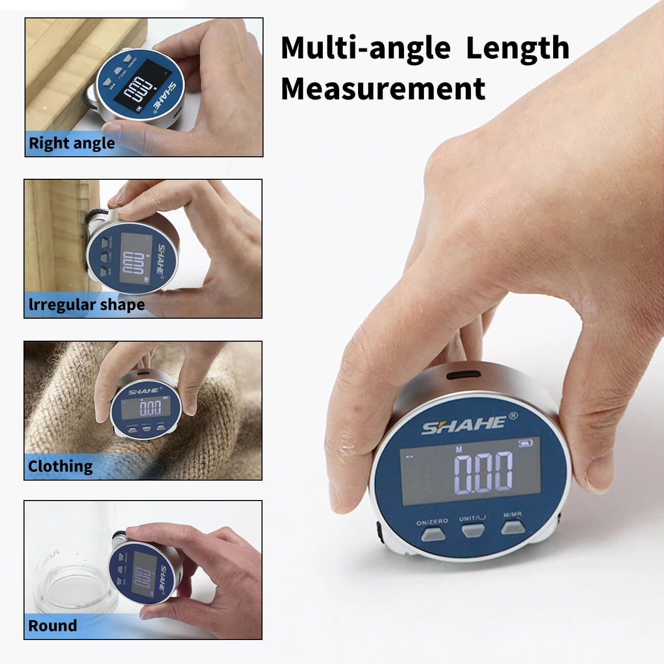Electronic Tape Measure with LCD Display