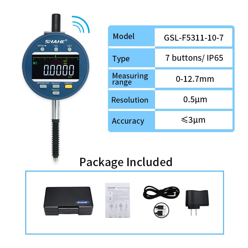 GSL-F5311 IP65 Wireless 0.5μm Digital indicator