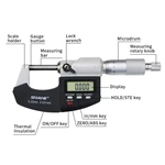 5217 Digital micrometer with Scale Line