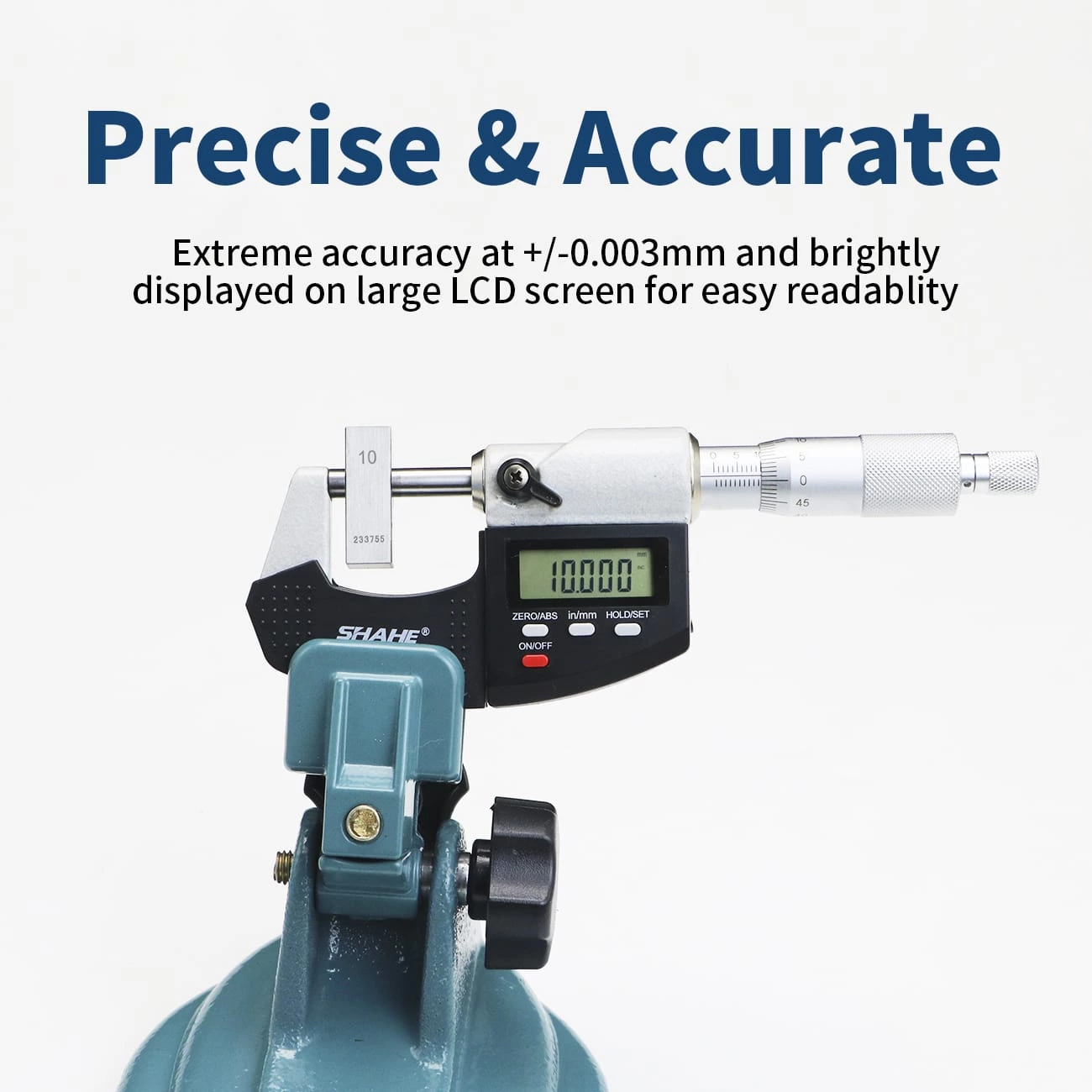 5217 Digital micrometer with Scale Line