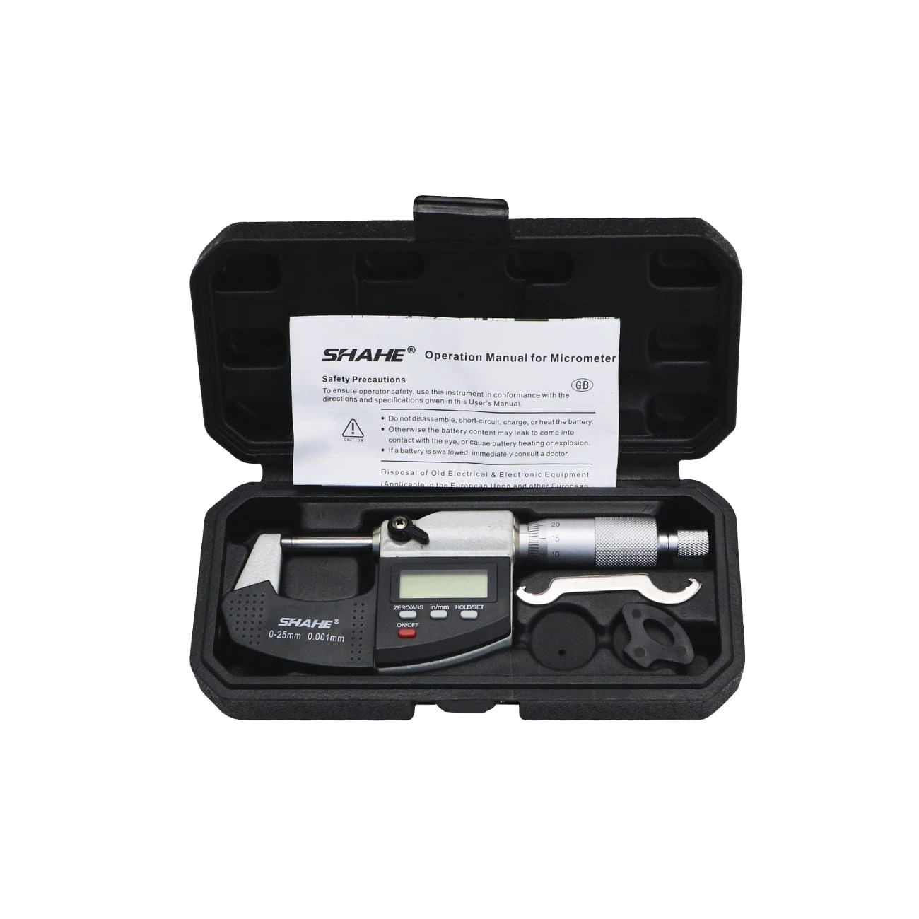5217 Digital micrometer with Scale Line